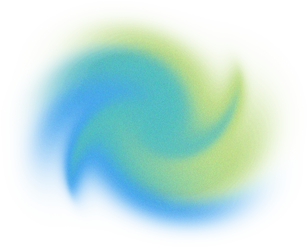 Abstract Liquid Glowing Spiral Galaxy
